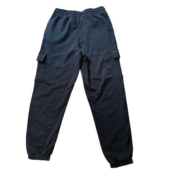 NWT H&M Youth Boys Black Cargo Sweatpants Size 20 Elastic Waist Pockets Joggers - Picture 3 of 5